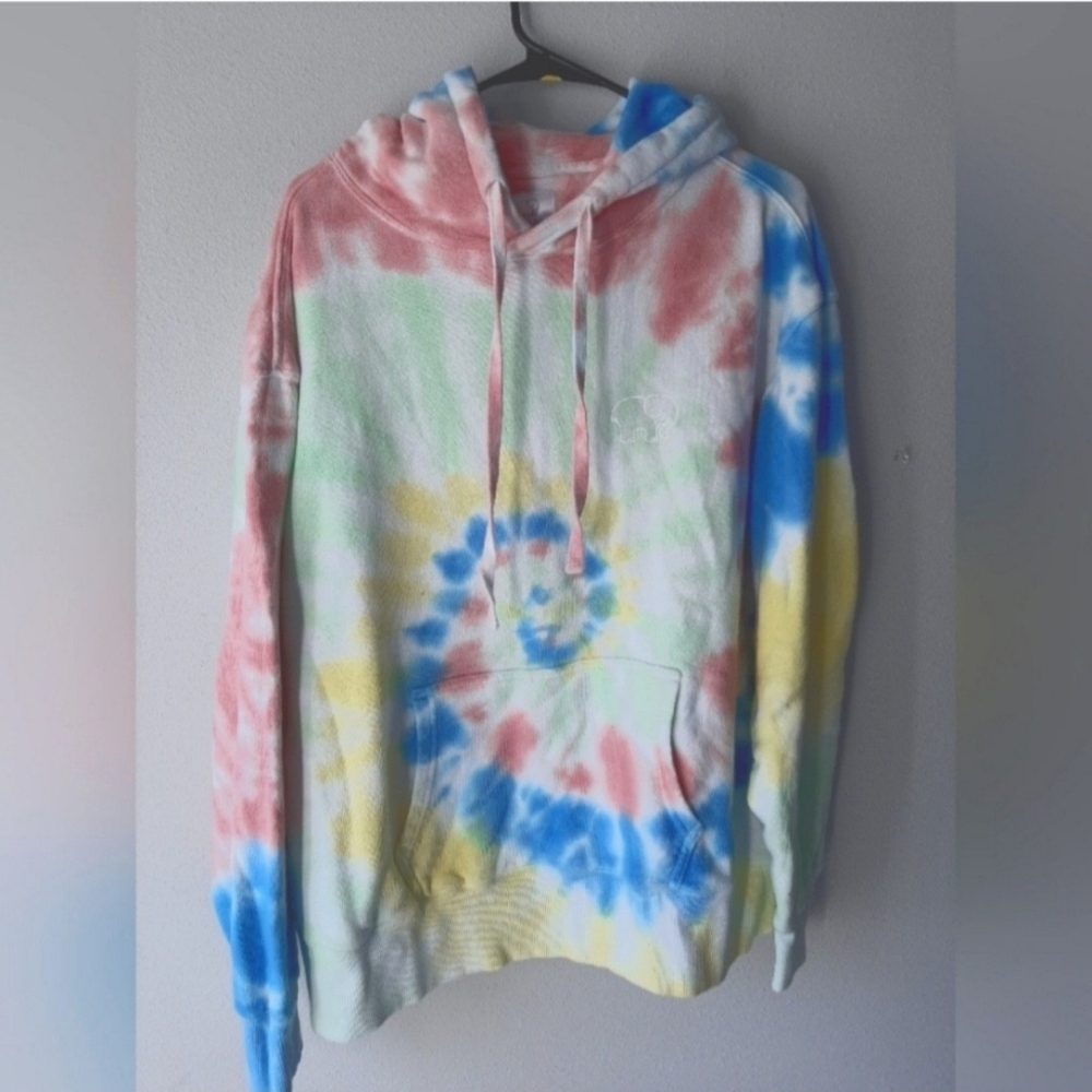 Ivory Ella Tie Dye Hoodie Size L